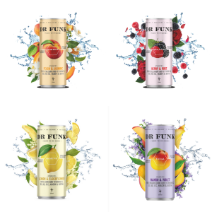 Dr Funk Mixed Flavour 4 Pack